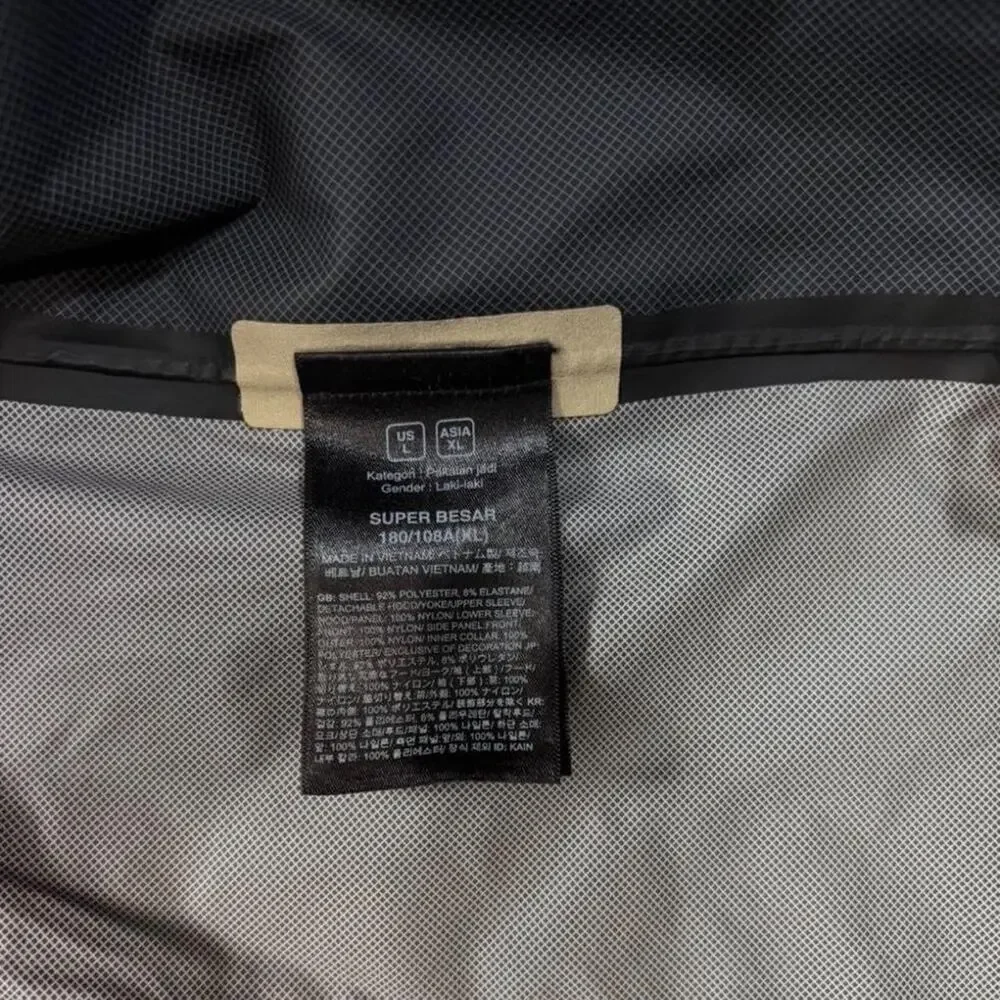 The North Face Super Besar Urban Exploration Jacket Dryvent Size Large Tan